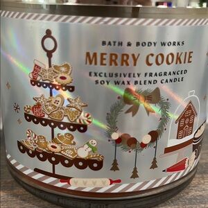 Bath & Body Works Merry Cookie Candle